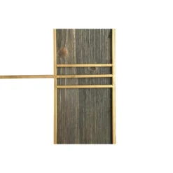 30" Square Wood Finish And Trim Wall Clock Gold - Storied Home -Home Improvement Store GUEST 491530ea 492b 44a2 9090 da295b84103c