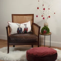 14"x26" Oversized 'Mr & Mrs. Reindeer' Christmas Lumbar Throw Pillow - Edie@Home -Home Improvement Store GUEST 4bff9012 afde 406d 901b f4cb98be9272