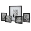 5pc Nesting Frame Set Black - Stonebriar Collection