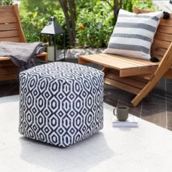 Zuma Indoor/Outdoor Pouf - Anji Mountain 14 Zuma Indoor/Outdoor Pouf - Anji Mountain -Home Improvement Store GUEST 4d1e57e8 2028 4323 9231 cb91b0c1141f
