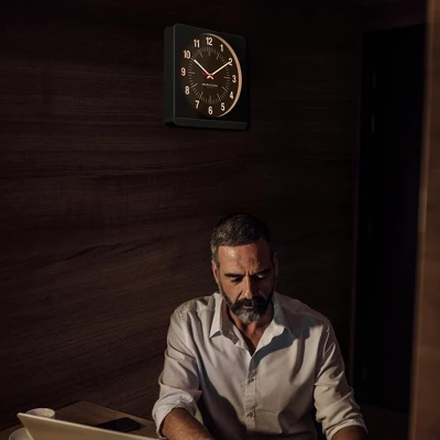 Marathon Studio Edition Jumbo 12 Inch Analog Wall Clock With Auto Night-Light - Easy To Read 3 Marathon Studio Edition Jumbo 12 Inch Analog Wall Clock With Auto Night-Light - Easy To Read - Image 3