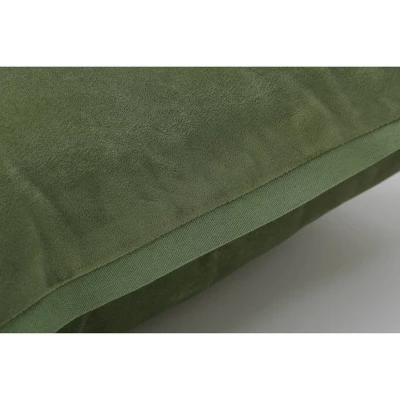 Velvet Flange Throw Pillow - Pillow Perfect 1 Velvet Flange Throw Pillow - Pillow Perfect