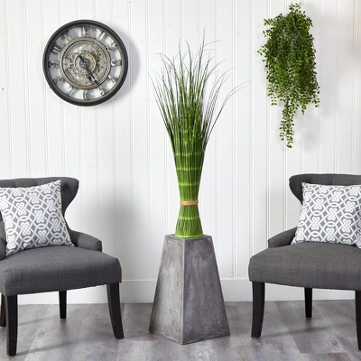 Nearly Natural 40-in Onion Grass Artificial Plant 3 Nearly Natural 40-in Onion Grass Artificial Plant - Image 3