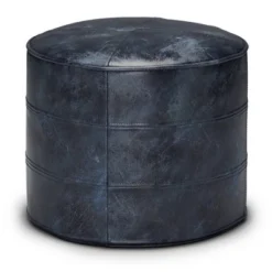 Darian Round Pouf - WyndenHall -Home Improvement Store GUEST 515b39e4 8ce5 48a0 b3cc e861031bf6ba