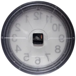 15" Onyx Wall Clock Black - Infinity Instruments
