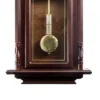Bedford Clock Collection 38 Inch Chiming Pendulum Wall Clock In Cherry Oak Finish