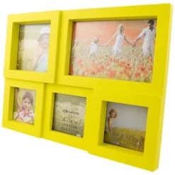 Northlight Yellow Multi-Sized Puzzled Collage Picture Frame -Home Improvement Store GUEST 5474b814 e7b0 4a2d a968 77487d0b6729