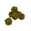 Nearly Natural 4-in Sedum Artificial Succulent Artificial Spheres (Set Of 6)
