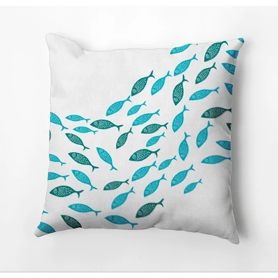 18"x18" Escuela Square Throw Pillow - E By Design 5 18"x18" Escuela Square Throw Pillow - E By Design - Image 5