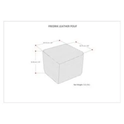 Garcia Square Pouf - WyndenHall -Home Improvement Store GUEST 55b5355b 62a8 4d00 80b1 c10e7826e505