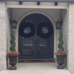 Northlight 36" Black Colorado Spruce Artificial Halloween Wreath - Unlit -Home Improvement Store GUEST 5600c736 a08a 4a04 aa8b 0fc468969751