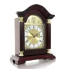 Bedford Clock Collection Redwood Mantel Clock With Chimes