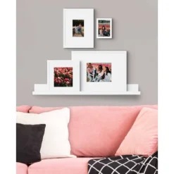 5pc Gallery Frame/Shelf Box Set White - Kate & Laurel All Things Decor -Home Improvement Store GUEST 588ac7a5 4252 4df8 8a0d 961619b37e34