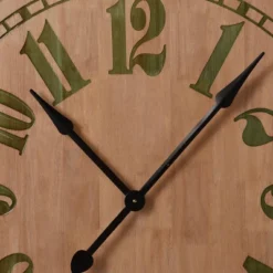 Alder Wall Clock With Colored Gel Inlay Numbers And Dial - StyleCraft -Home Improvement Store GUEST 58c9af39 a5f0 486c 9ab4 65ae720faca7