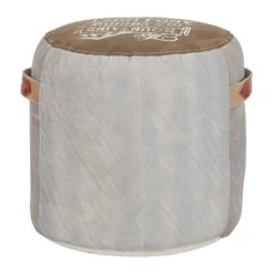 Canvas Pouf With Star Motif Brown - Olivia & May 10 Canvas Pouf With Star Motif Brown - Olivia & May -Home Improvement Store GUEST 598523cd 0102 4aa8 a531 dc9a1b9d0ffd