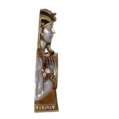 Design Toscano Temple Of Heliopolis: Egyptian Mantel Clock Statue 5 Design Toscano Temple Of Heliopolis: Egyptian Mantel Clock Statue - Image 5