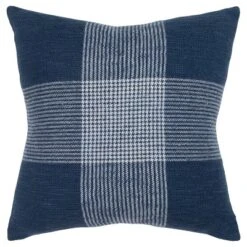 20"x20" Oversize Plaid Poly Filled Square Throw Pillow - Rizzy Home 8 20"x20" Oversize Plaid Poly Filled Square Throw Pillow - Rizzy Home -Home Improvement Store GUEST 5bb55353 a3db 4084 869d e19bd4646b20