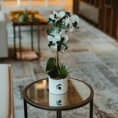 Forever Leaf Michigan State Faux Orchid, Indoor Artificial Plant For Home Decor 7 Forever Leaf Michigan State Faux Orchid, Indoor Artificial Plant For Home Decor - Image 7