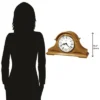 Howard Miller 635106 Howard Miller Burton Mantel Clock 635106 Golden Oak