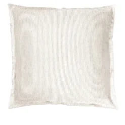 Natural Beige & White Striped Pillow Cover -Home Improvement Store GUEST 6190aca8 fb13 4098 b3aa 1337824652fe