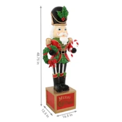 Sunnydaze Decor Sunnydaze Indoor/Outdoor Porch Or Living Room Resin Karl The Christmas Nutcracker Holiday Decorative Statue - 48" -Home Improvement Store GUEST 632d549f 17e8 44c5 9120 545274ad5cd7