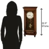 Howard Miller 635170 Howard Miller Lorna Mantel Clock 635170 Tuscany Cherry