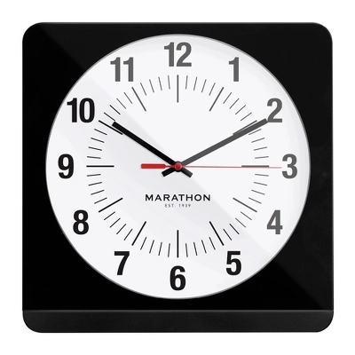 Marathon Studio Edition Jumbo 12 Inch Analog Wall Clock With Auto Night-Light - Easy To Read 13 Marathon Studio Edition Jumbo 12 Inch Analog Wall Clock With Auto Night-Light - Easy To Read - Image 13