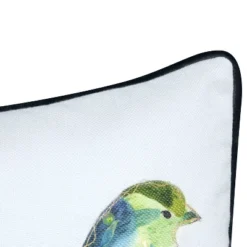 14"x24" Oversized Ribbon Embroidered Blue Birds Lumbar Throw Pillow Light Blue - Edie@Home -Home Improvement Store GUEST 6dff748f a837 4b5f 8ab5 f422b884d943
