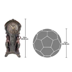 Design Toscano Dual Maiden Art Nouveau Mantelpiece Clock -Home Improvement Store GUEST 725b645f 7f52 44e1 abef e5a30fe34ebc