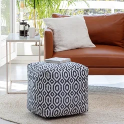 Zuma Indoor/Outdoor Pouf - Anji Mountain 13 Zuma Indoor/Outdoor Pouf - Anji Mountain -Home Improvement Store GUEST 727acc84 d19a 480b bef3 5f65909a89f5