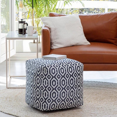Zuma Indoor/Outdoor Pouf - Anji Mountain 5 Zuma Indoor/Outdoor Pouf - Anji Mountain - Image 5