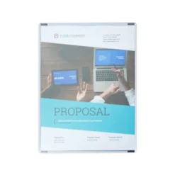 Juvale 5 Pcs Side Load Hard Sheet Protectors For Letter Size, Rigid Paper Holder With Magnetic Frames, 11.5 X 8.7 In -Home Improvement Store GUEST 745fd718 9737 4bac 9b60 258b29e87fe8