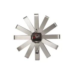 Ribbon Wood Wall Clock Steel - Umbra 9 Ribbon Wood Wall Clock Steel - Umbra -Home Improvement Store GUEST 76ada10b 033e 43ab 9d08 ae824848275f