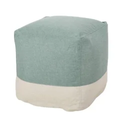 Tattnall Contemporary Two-Tone Fabric Cube Pouf - Christopher Knight Home 22 Tattnall Contemporary Two-Tone Fabric Cube Pouf - Christopher Knight Home -Home Improvement Store GUEST 79534e06 7c49 4076 98f6 c4f1424f1fcf