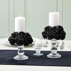 Bright Creations 200 Pack Black Roses Artificial Flowers For Decoration, Small Flower Heads For Arts And Crafts, Stemless Arrangements, 3" 10 Bright Creations 200 Pack Black Roses Artificial Flowers For Decoration, Small Flower Heads For Arts And Crafts, Stemless Arrangements, 3" -Home Improvement Store GUEST 79c9f4b3 d643 4829 958a 50ed715bc899