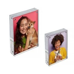 Azar Displays Clear Acrylic Magnetic Photo Block Frame Set With 4x6 And 5x7 Size Frames 13 Azar Displays Clear Acrylic Magnetic Photo Block Frame Set With 4x6 And 5x7 Size Frames -Home Improvement Store GUEST 7a345d0e 9356 4be6 bd7f d5a79ad23b6d