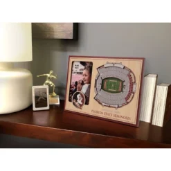 4" X 6" NCAA Florida State Seminoles 3D StadiumViews Picture Frame