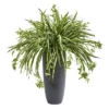 Nearly Natural 33-in Spider Artificial Plant In Cylinder Planter