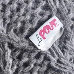 Mccardell Handcrafted Boho Fabric Pouf Charcoal - Christopher Knight Home -Home Improvement Store GUEST 7ae895a4 2c8a 4168 8f0b 0fc1d6ba9a64