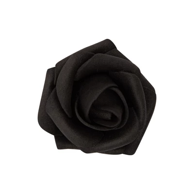 Bright Creations 200 Pack Black Roses Artificial Flowers For Decoration, Small Flower Heads For Arts And Crafts, Stemless Arrangements, 3" 8 Bright Creations 200 Pack Black Roses Artificial Flowers For Decoration, Small Flower Heads For Arts And Crafts, Stemless Arrangements, 3" - Image 8