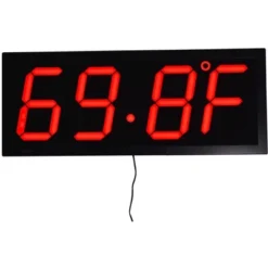 School Smart Large LED Wall Clock With Remote Control, 28 X 11-1/4 Inches 5 School Smart Large LED Wall Clock With Remote Control, 28 X 11-1/4 Inches -Home Improvement Store GUEST 7e427b74 7f8f 4a42 94ea 2796b0eeba92