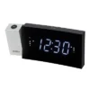 JENSEN Digital Dual Alarm Projection Clock Radio - Black (JCR-238)