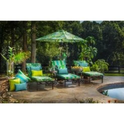 18.5"x18.5" Fresco 2pc Square Outdoor Throw Pillows - Pillow Perfect 14 18.5"x18.5" Fresco 2pc Square Outdoor Throw Pillows - Pillow Perfect -Home Improvement Store GUEST 7f8207c1 2368 4ad3 a0d3 9dcb11921fd2