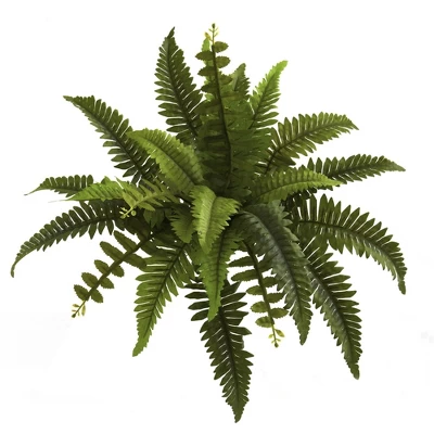 Nearly Natural 14-in Boston Fern Artificial Plant (Set Of 6) 1 Nearly Natural 14-in Boston Fern Artificial Plant (Set Of 6)