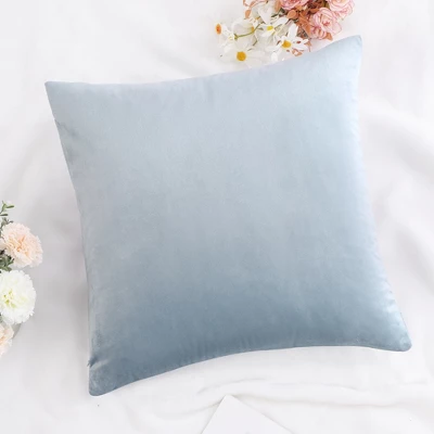 1 Pc 18" X 18" Velvet Luxury For Sofa Bed Decorative Pillow Cover - PiccoCasa 2 1 Pc 18" X 18" Velvet Luxury For Sofa Bed Decorative Pillow Cover - PiccoCasa - Image 2