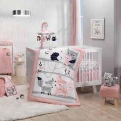 Lambs & Ivy Forever Friends Pink/Gray Woodland Owl/Fox Musical Baby Crib Mobile -Home Improvement Store GUEST 848adbf8 d14f 4cc8 9fc2 4eb124ede72e