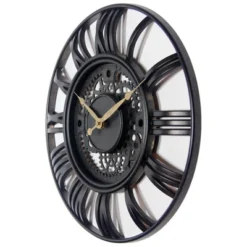 15" Bronze Roman Gear Wall Clock - Infinity Instruments -Home Improvement Store GUEST 85b3785d 3790 490a 990e df28b26df881