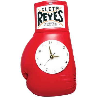 Cleto Reyes 10 Oz Authentic Pro Fight Leather Clock Glove - Red 1 Cleto Reyes 10 Oz Authentic Pro Fight Leather Clock Glove - Red