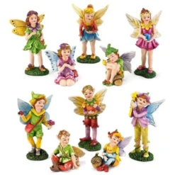 HearthSong Fairy Village Set With Five Decorative Resin Houses And 10 Nature-Themed Fairies -Home Improvement Store GUEST 891eff3a 76a7 4568 ae95 03fb87f601dd