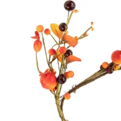 Northlight 5' X 6" Fall Harvest Berries And Leaves Twig Artificial Garland, Unlit 5 Northlight 5' X 6" Fall Harvest Berries And Leaves Twig Artificial Garland, Unlit -Home Improvement Store GUEST 8923724e 0359 417a b5fb 0437f5694552